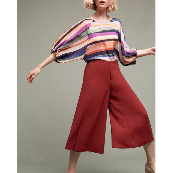 The Essential Culotte by Anthropologie 8 - Picture 1 of 6